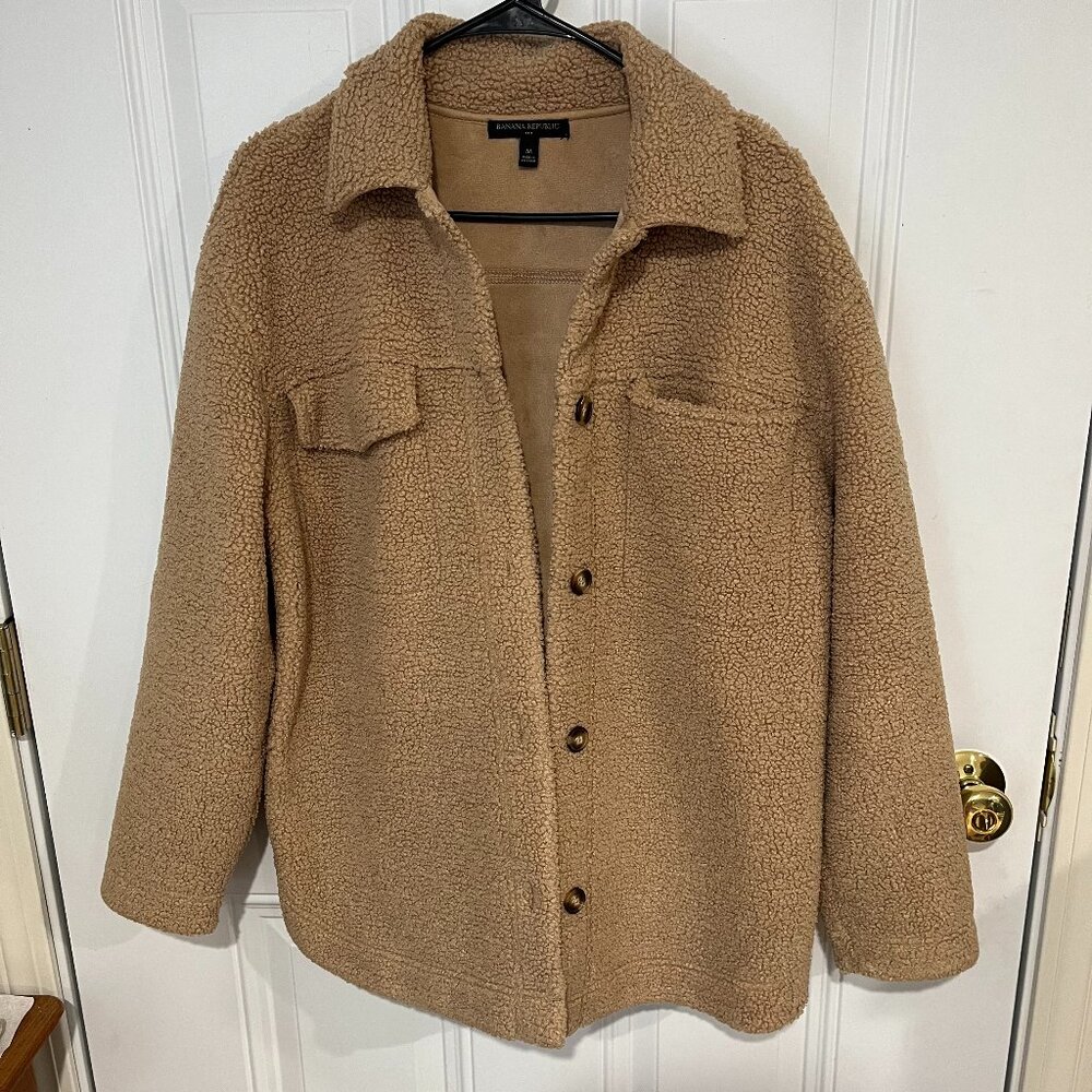 Banana Republic Sherpa Shacket